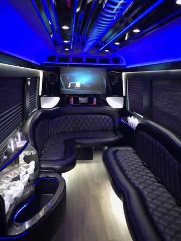 Party Bus Inside View